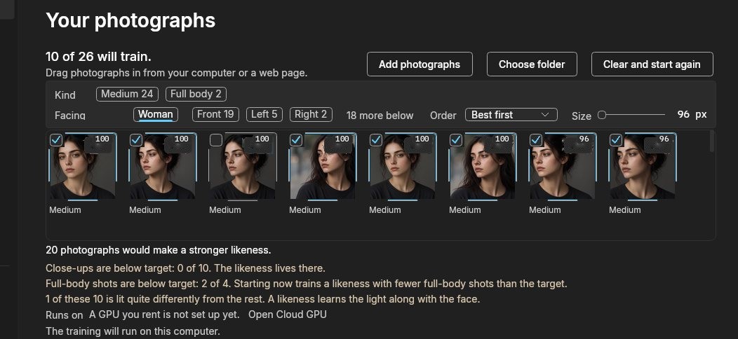 Your photographs in Likenor.